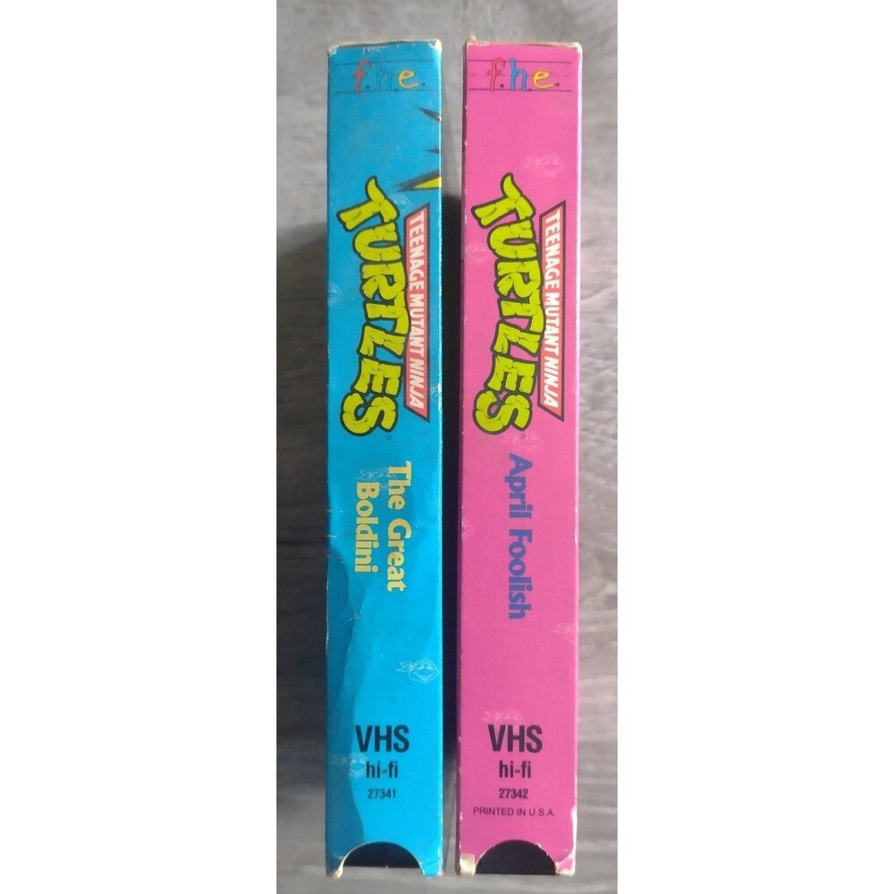 Teenage Mutant Ninja Turtles Vintage VHS - Picture 6 of 6